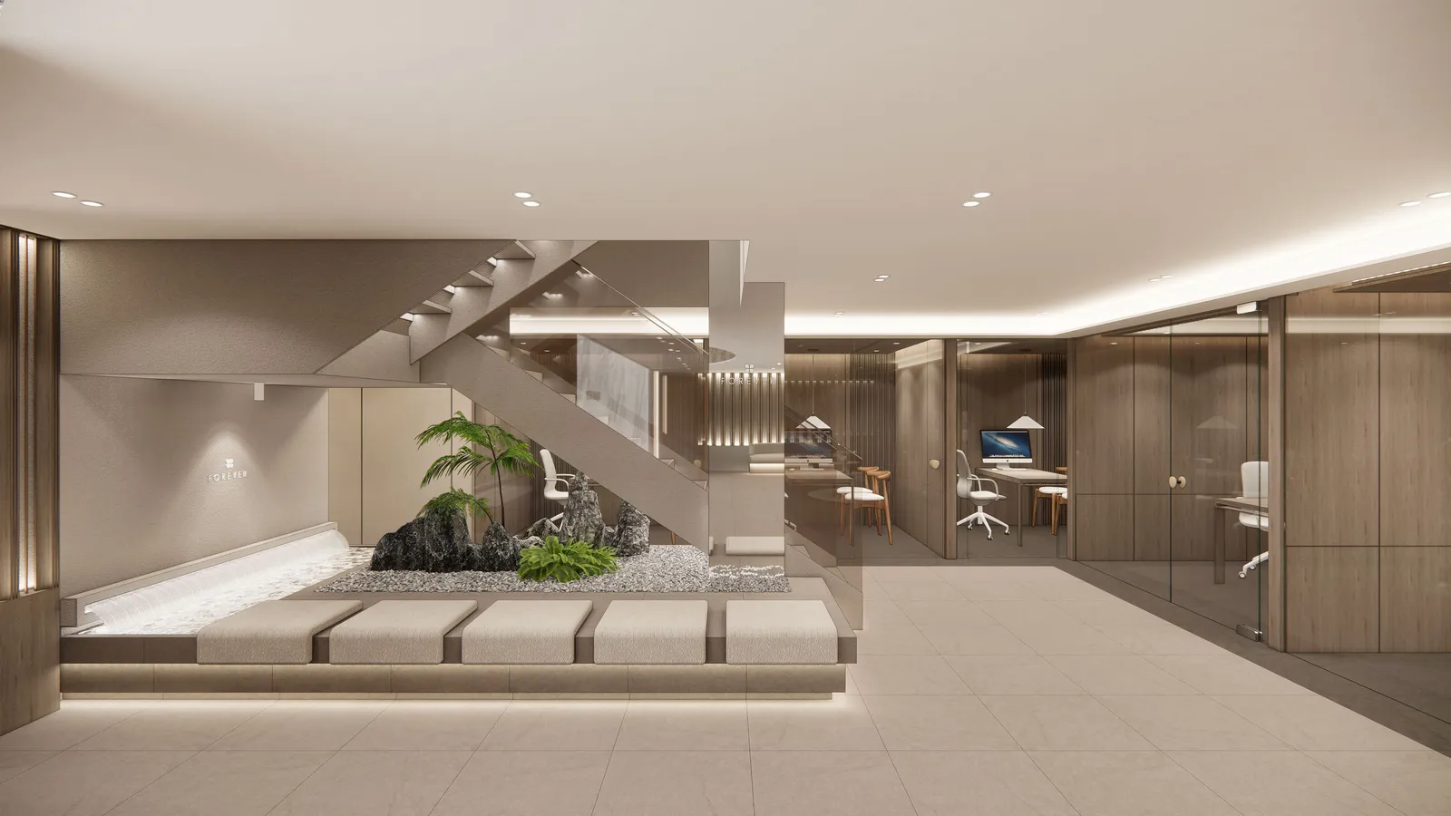 Garden & Staircase