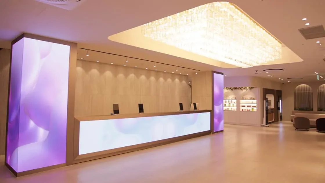 Reception and lounge